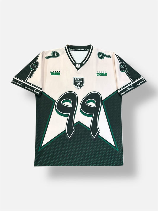 1U Green & Beige Jersey