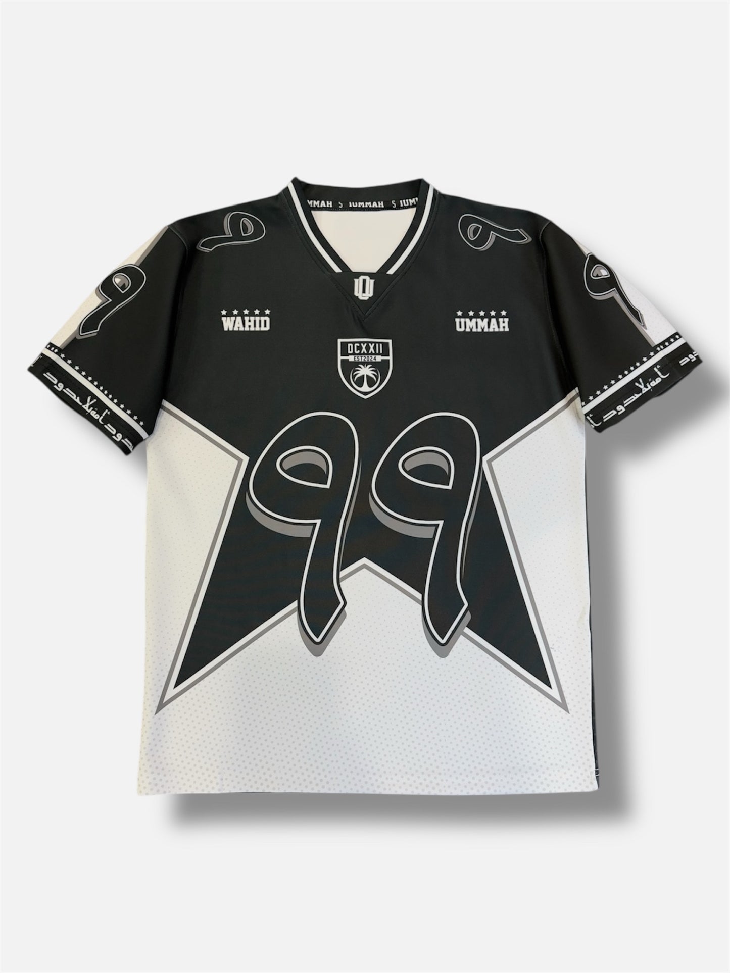 1U Black & White Jersey