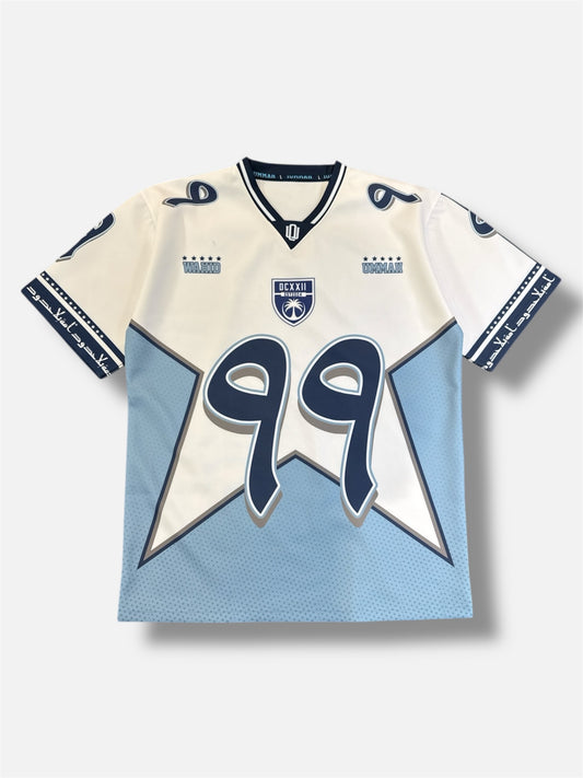 1U Blue & White Jersey